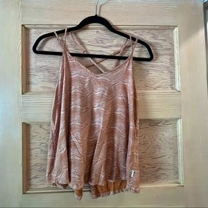 RVCA • Patterned Crisscross Tank